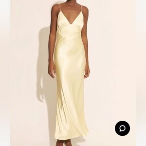 Capri Diamonte Slip Dress In Canary Yellow US 6 - SOLD OUT ONLINE